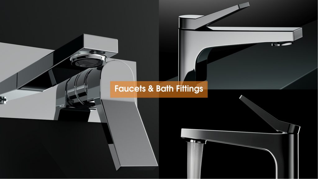 Best quality Faucets, Taps, Bath Fittings, Shower & Bath Accessories in India
